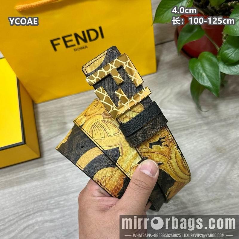 Fendi belt 40mmX100-125cm 8L149