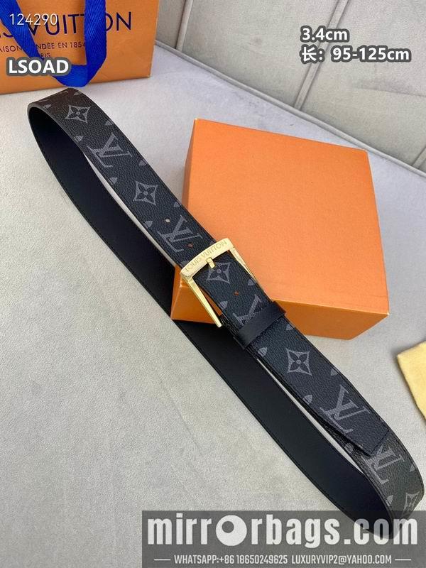 LV belt 34mmX95-125cm 8L23