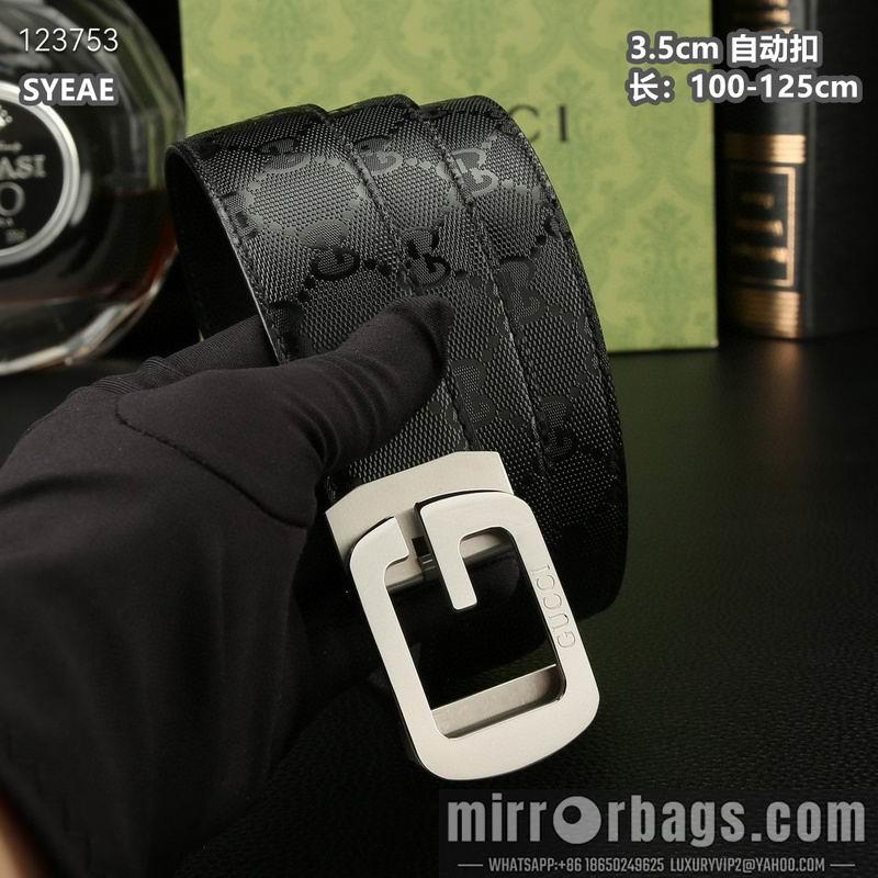 Gucci belt 35mmX100-125cm 8L57