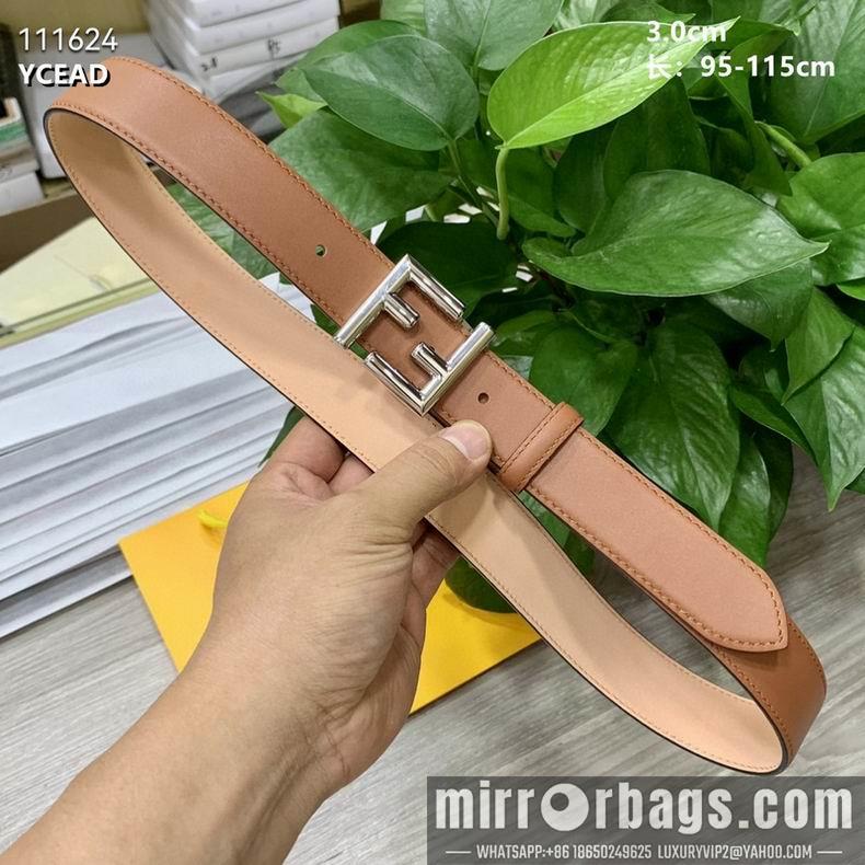 Fendi Belt 30mmX95-115cm 8L04