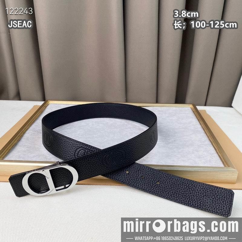 Dior belt 38mmX100-125cm 8L07