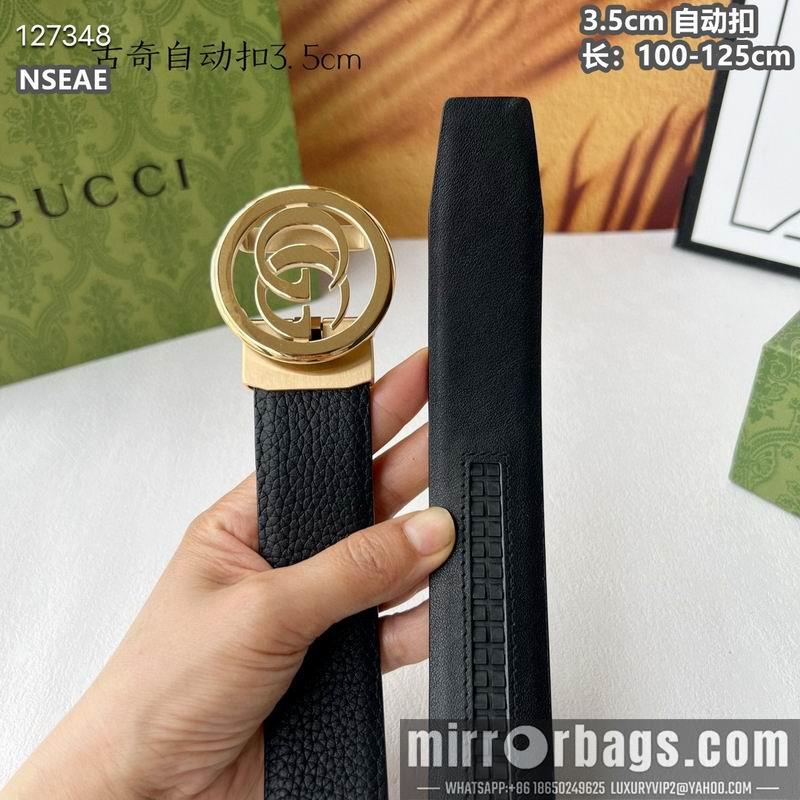 Gucci belt 35mmX100-125cm 8L78