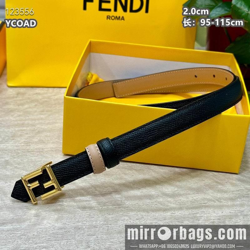 Fendi belt 20mmX95-115cm 8L16