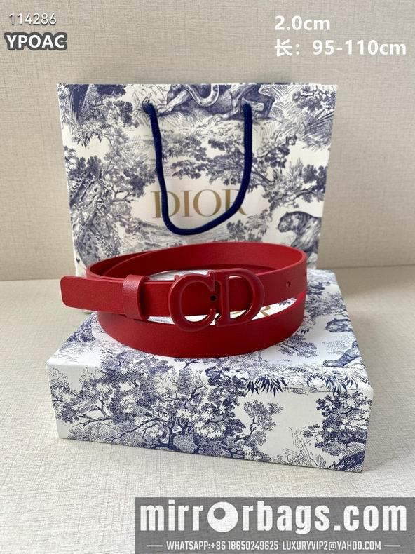 Dior Belt 20mmX95-110cm 8L17