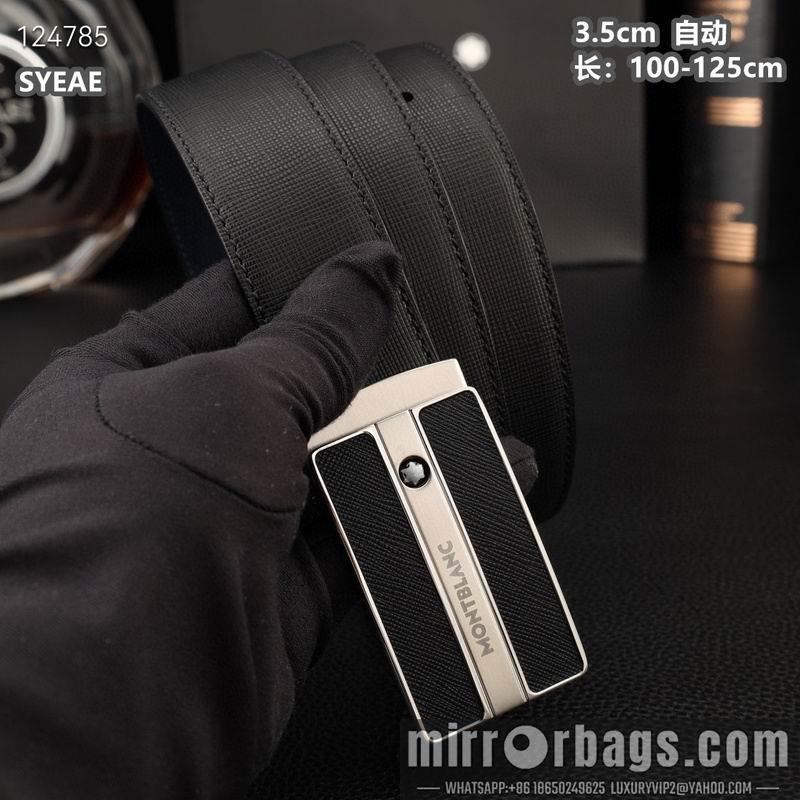 Montlanc belt 35mmX100-125cm 8L29