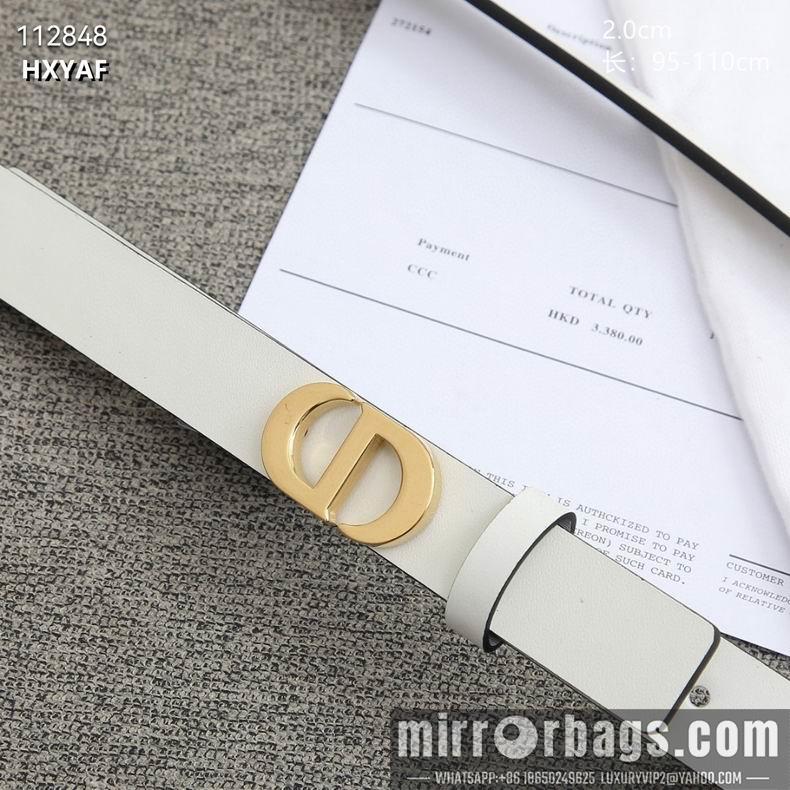 Dior Belt 20mmX95-110cm 8L07