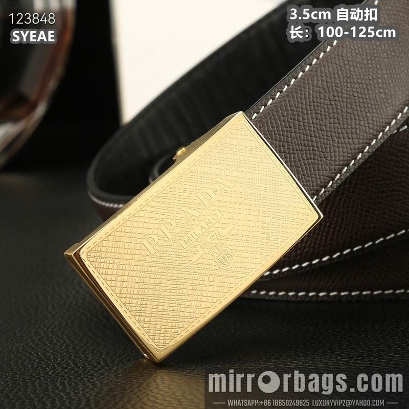 Prada belt 35mmX100-125cm 8L60