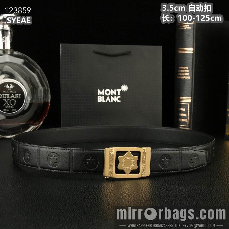 Montlanc belt 35mmX100-125cm 8L51