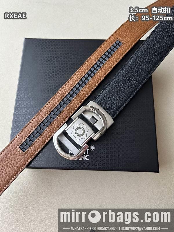 Montlanc belt 35mmX100-125cm 8L73