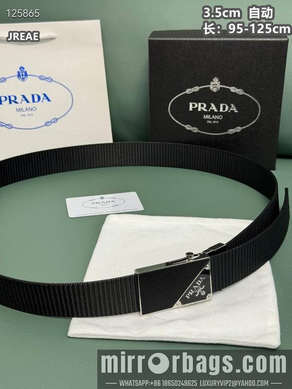 Prada belt 35mmX95-125cm 8L50
