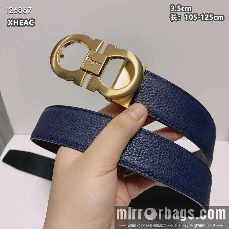 Ferragamo belt 35mmX105-125cm 8L103