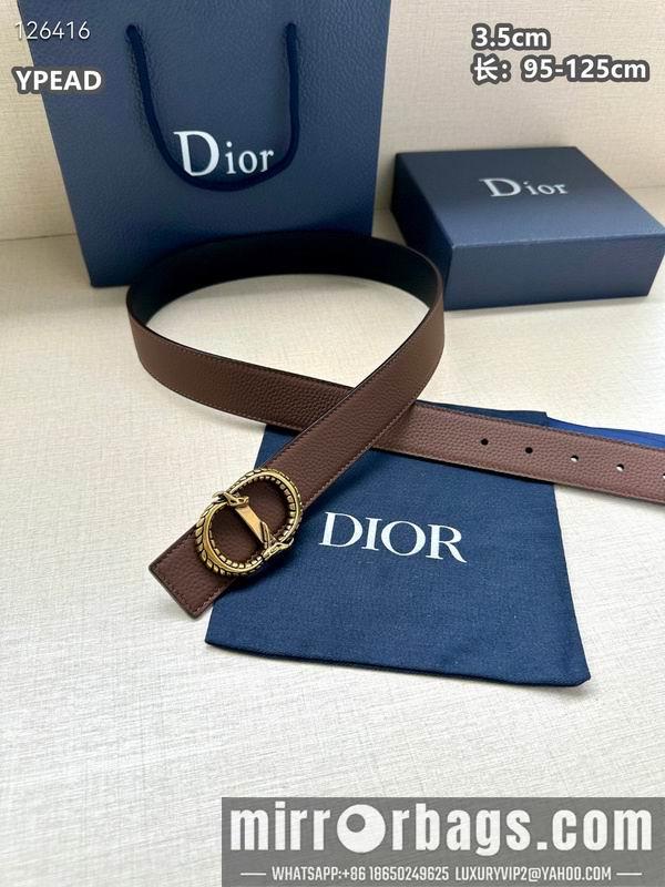 Dior belt 35mmX95-125cm 8L20