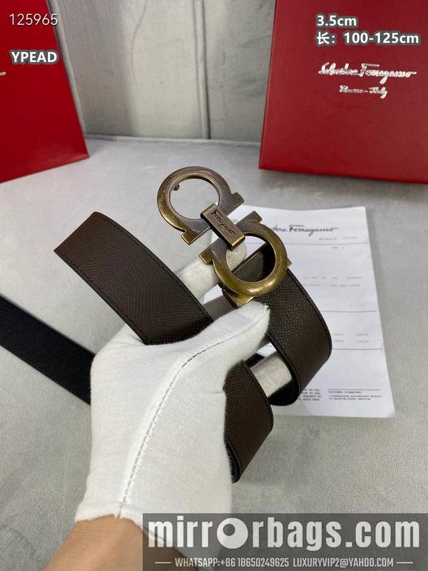 Ferragamo belt 35mmX100-125cm 8L22