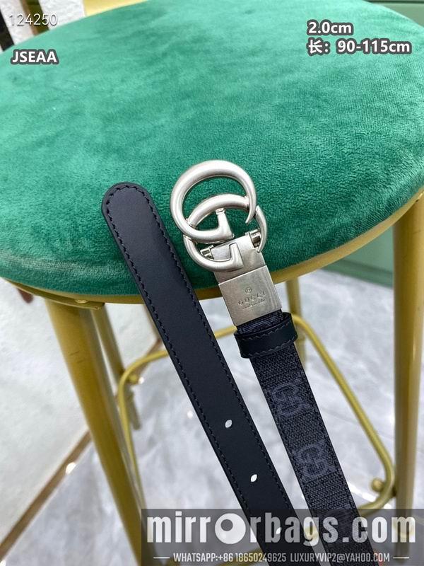 Gucci belt 20mmX90-115cm 8L22