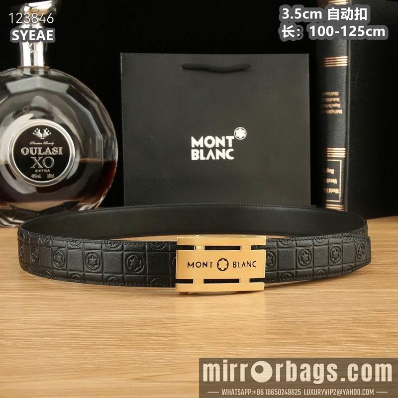 Montlanc belt 35mmX100-125cm 8L55