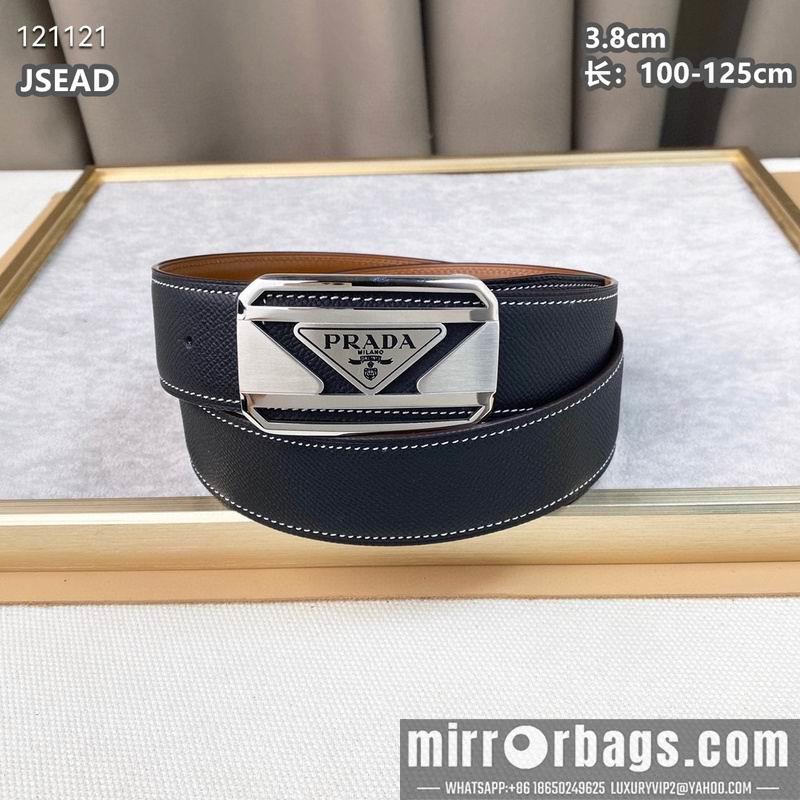 Prada belt 38mmX100-125cm 8L07