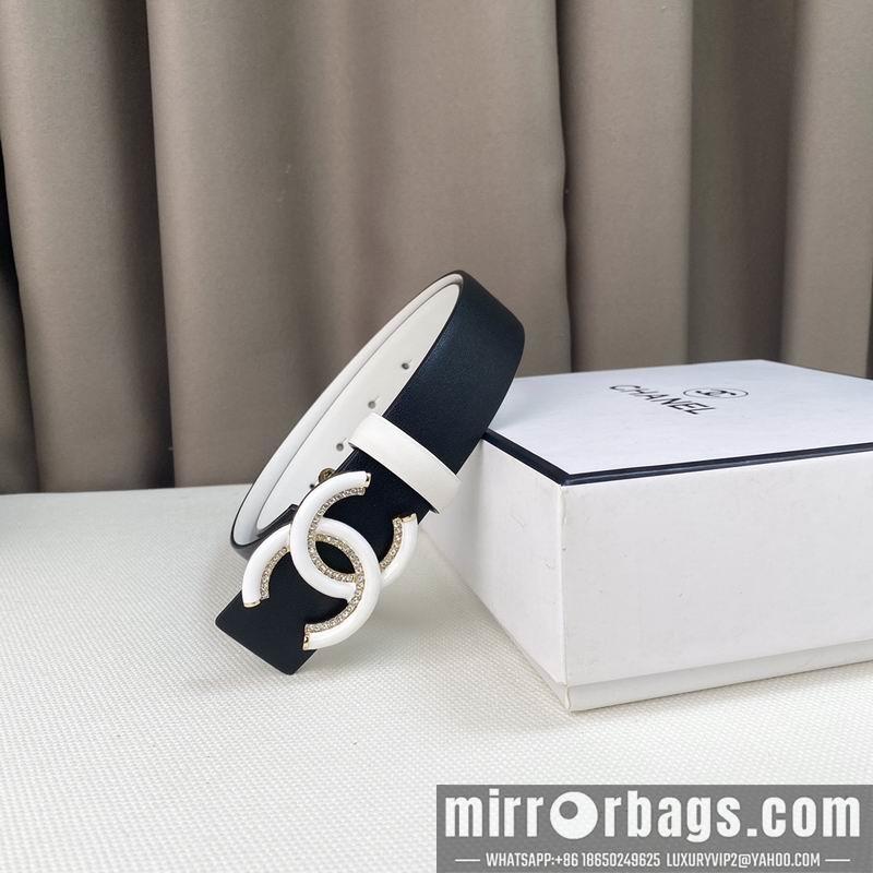 Chanel belt 30mmX90-115cm 7D07