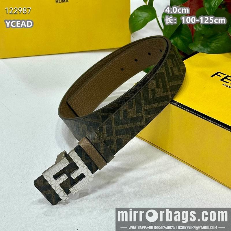 Fendi belt 40mmX100-125cm 8L85