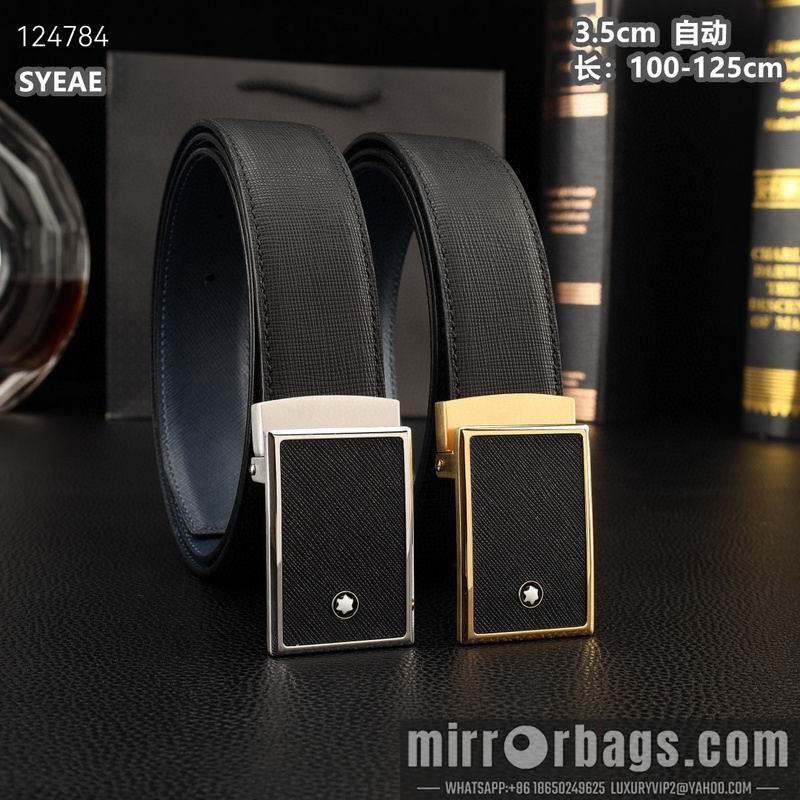 Montlanc belt 35mmX100-125cm 8L30