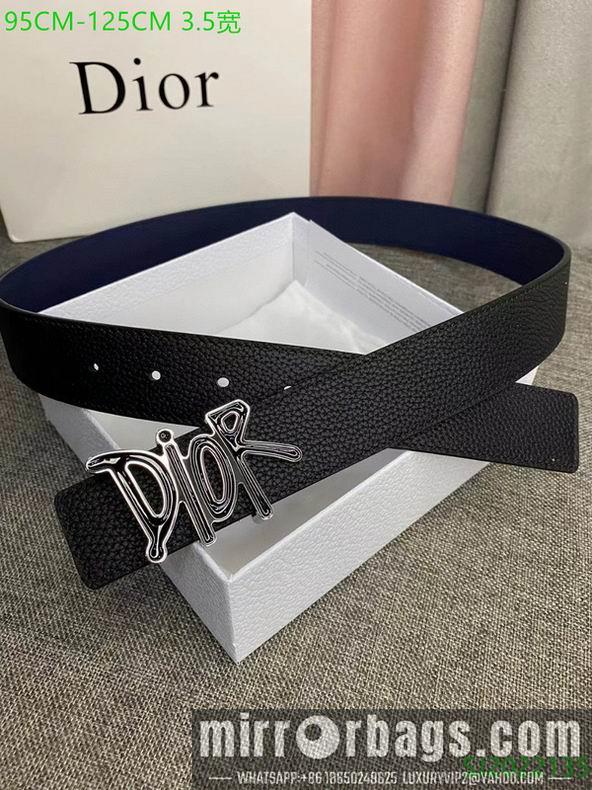 Dior belt 35mmX95-125cm 7D17