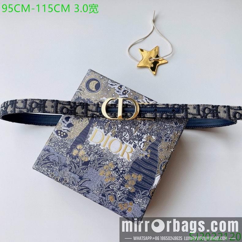 Dior Belt 30mmX95-115cm 7d30