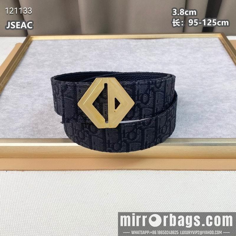 Dior belt 38mmX95-125cm 8L04