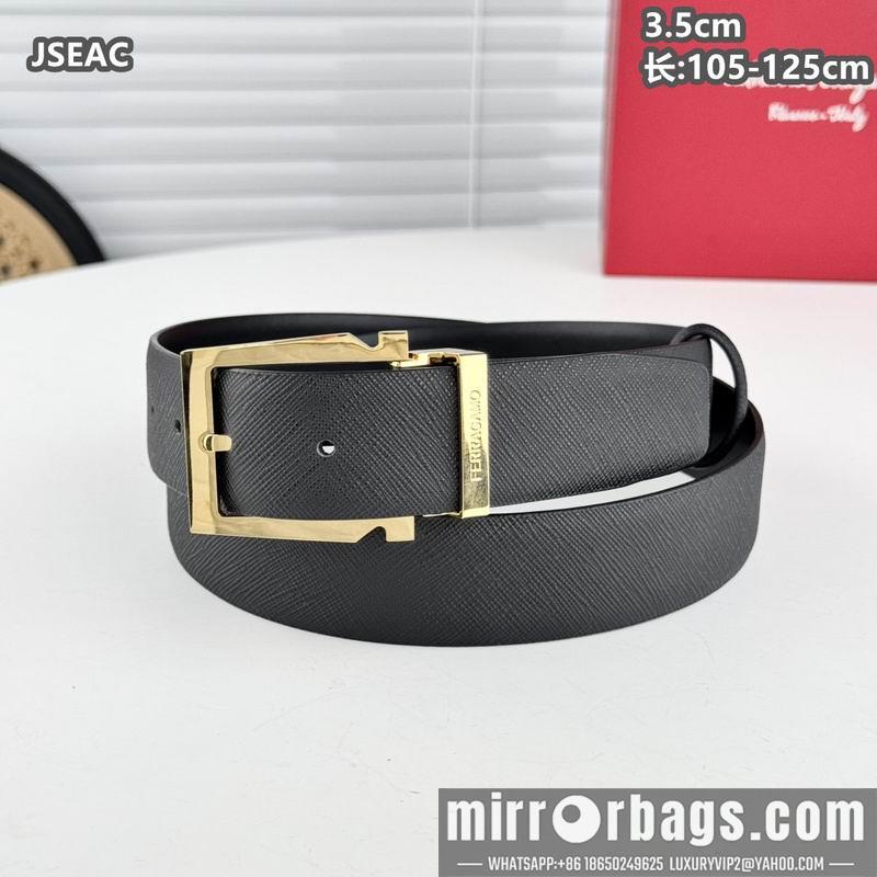 Ferragamo belt 35mmX105-125cm 8L129