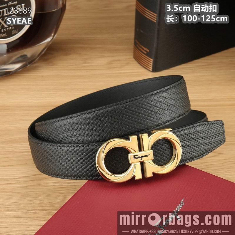 Ferragamo belt 35mmX100-125cm 8L09