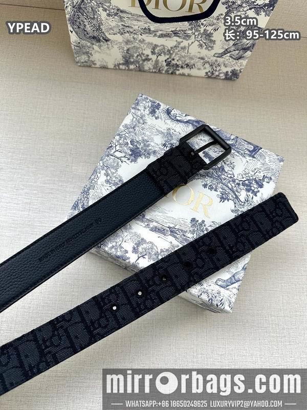 Dior belt 35mmX95-125cm 8L38