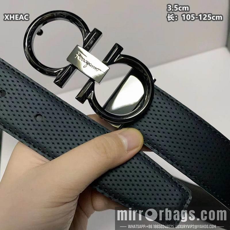 Ferragamo belt 35mmX105-125cm 8L136