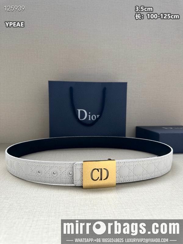 Dior belt 35mmX100-125cm 8L30