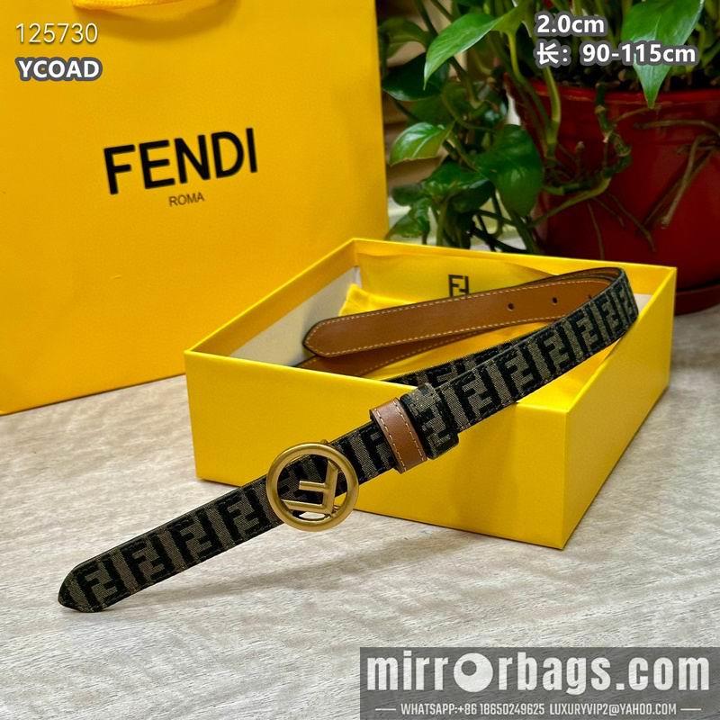 Fendi belt 20mmX90-115cm 8L18