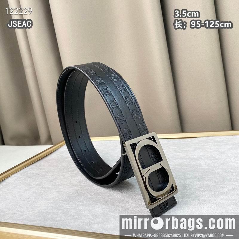 Dior belt 35mmX95-125cm 8L27
