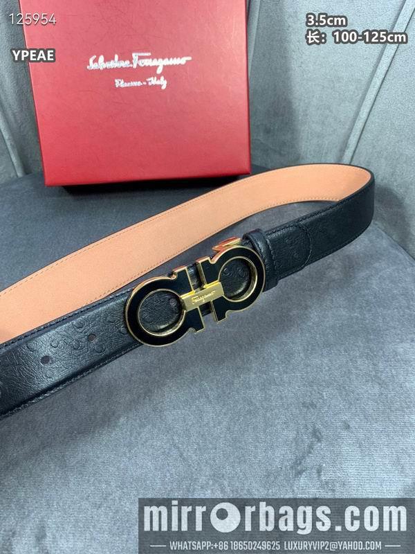 Ferragamo belt 35mmX100-125cm 8L19