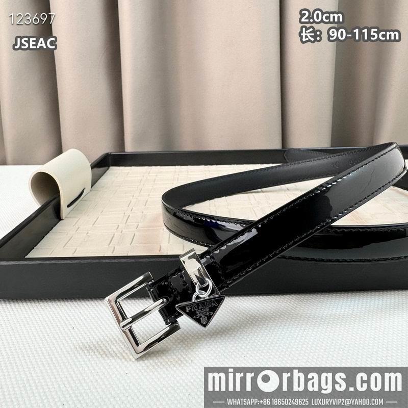 Prada belt 20mmX90-115cm 8L03