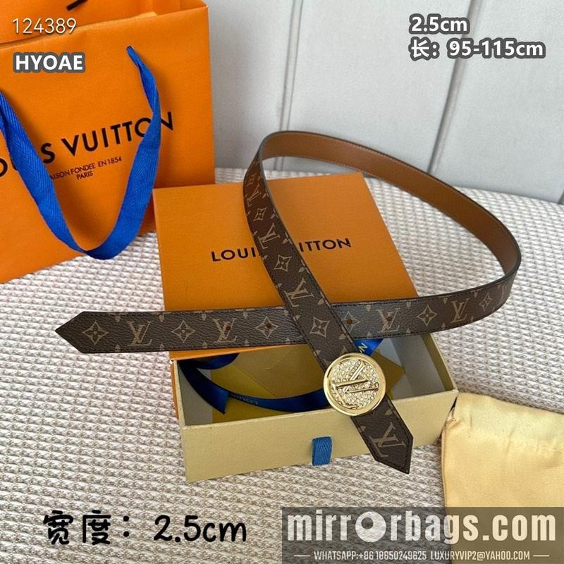 LV belt 25mmX95-115cm 8L13