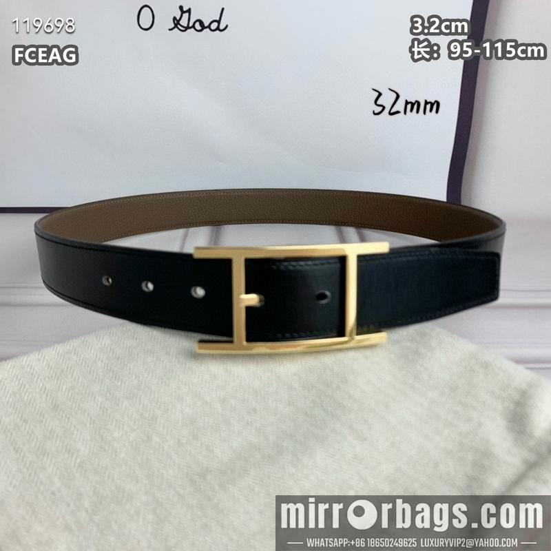 Hermes belt 32mmX95-115cm 8L040802