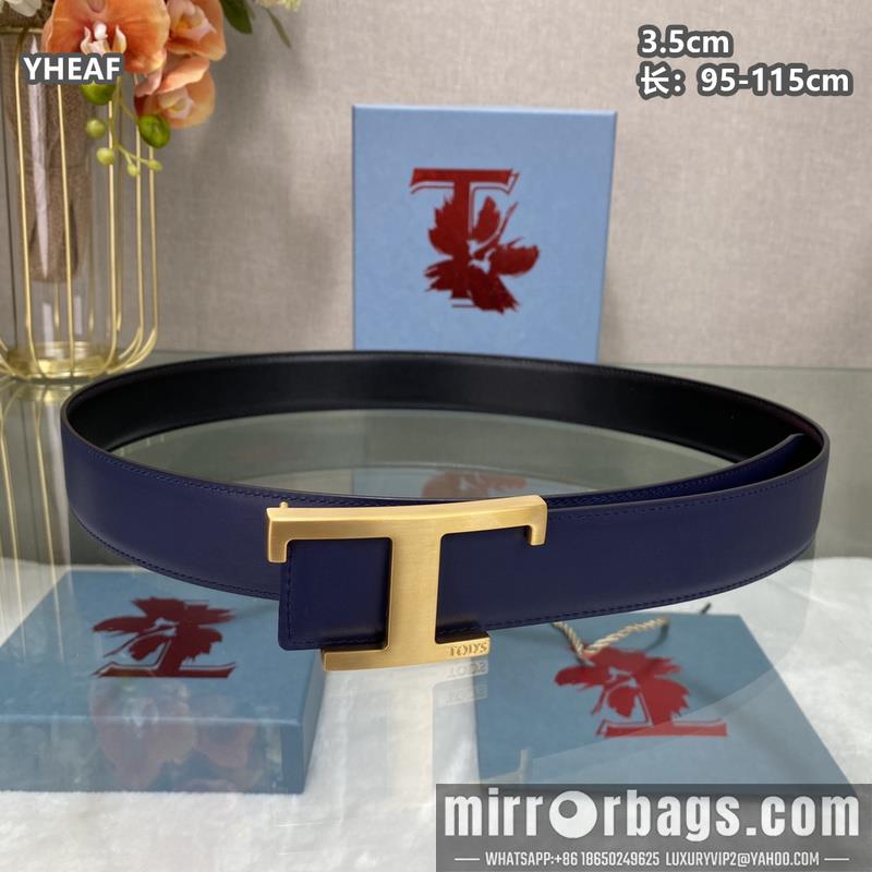 Tod's belt 35mm X95-115cm 8L11