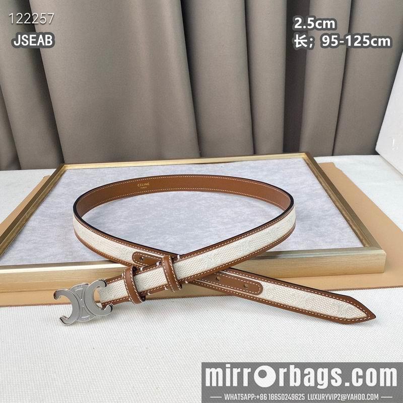 Celine belt 25mmX95-125cm 8L24