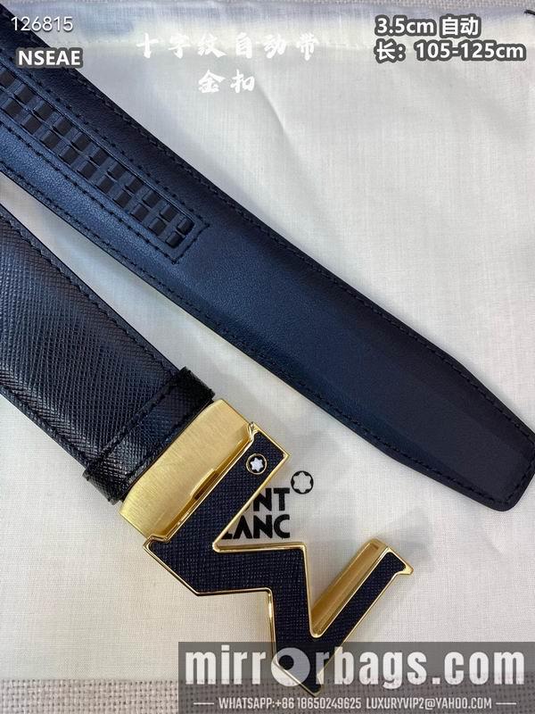 Montlanc belt 35mmX105-125cm 8L61
