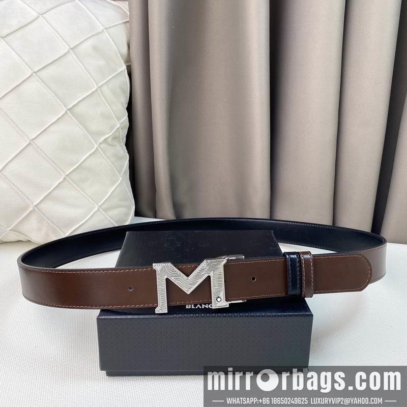 Montblanc belt 35mmX95-125cm 7D06