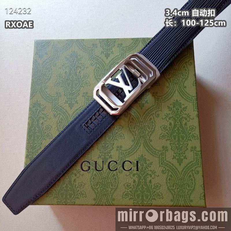 LV belt 34mmX100-125cm 8L30