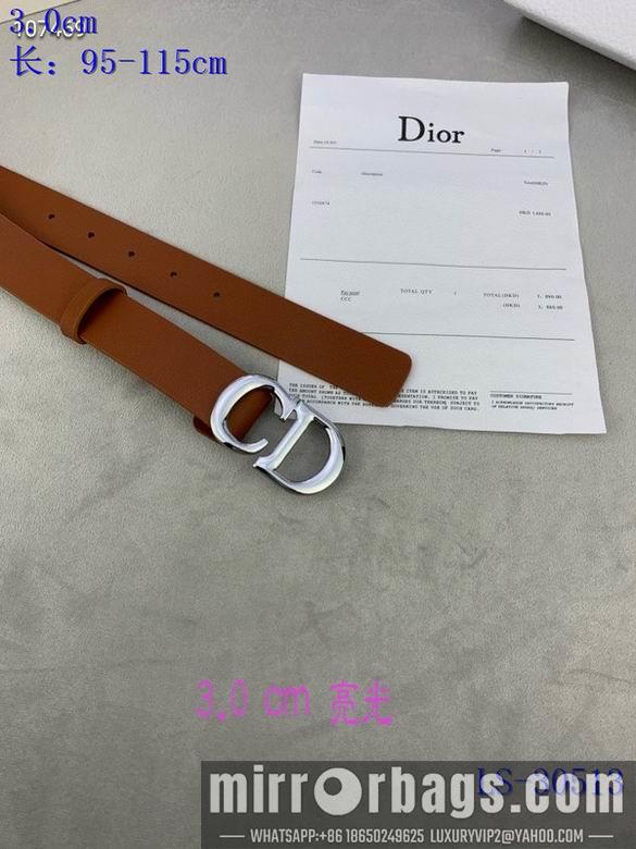Dior Belt 30mm 95-115cm 8L05