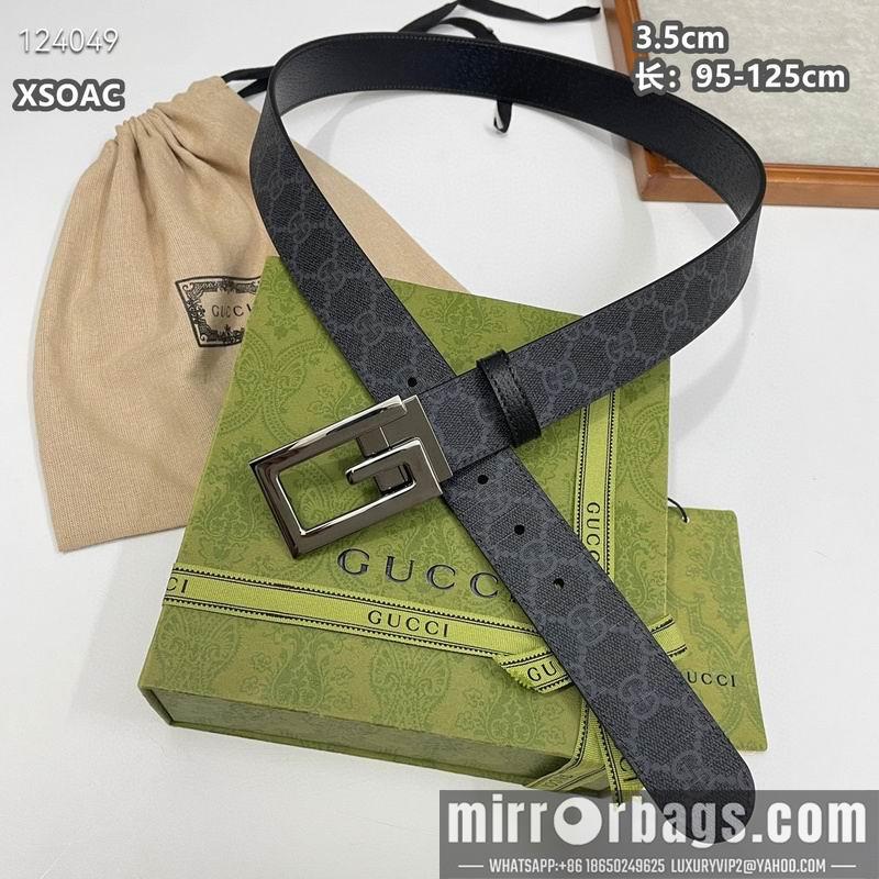 Gucci belt 35mmX95-125cm 8L10
