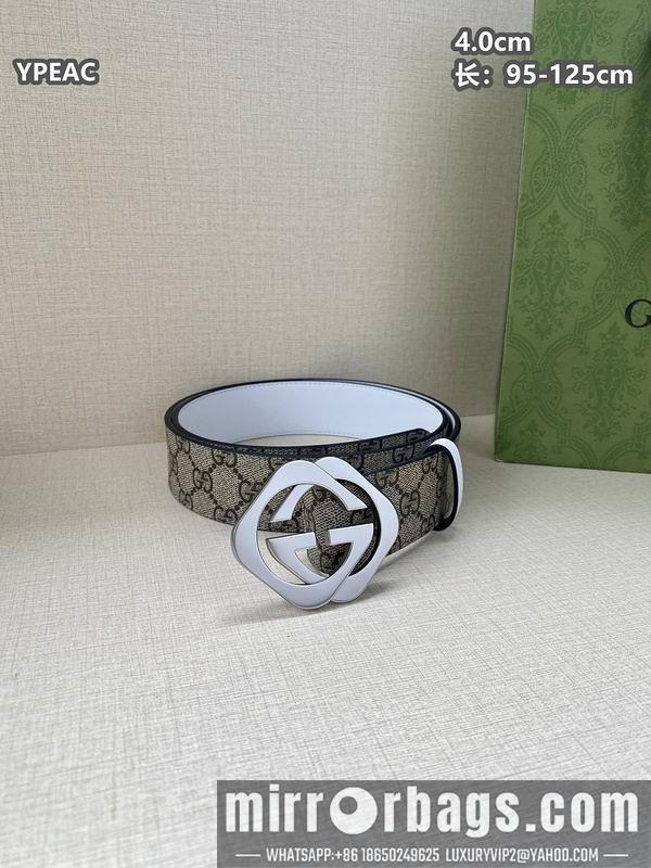 Gucci belt 40mmX95-125cm 8L06