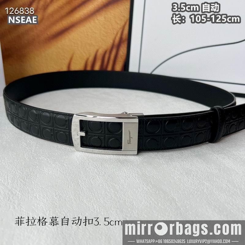 Ferragamo belt 35mmX105-125cm 8L113