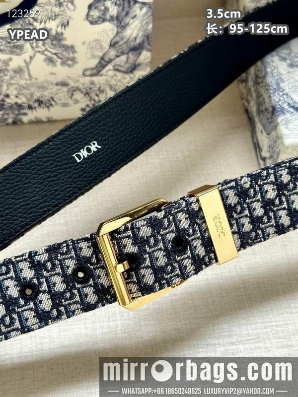 Dior belt 35mmX95-125cm 8L31