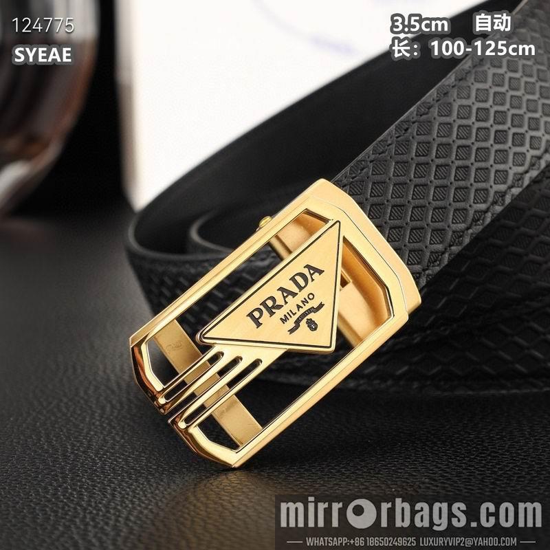 Prada belt 35mmX100-125cm 8L54