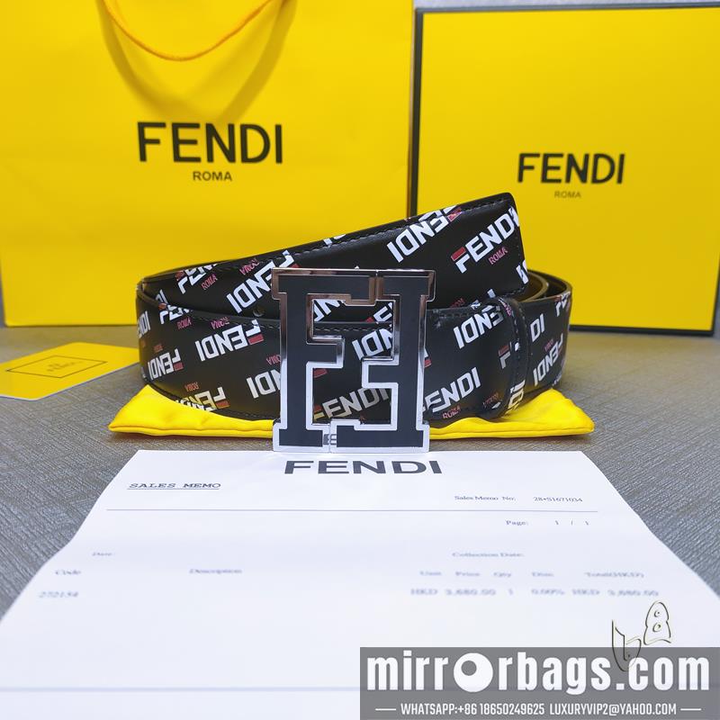 Fendi belt 38mmX80-125cm lb01