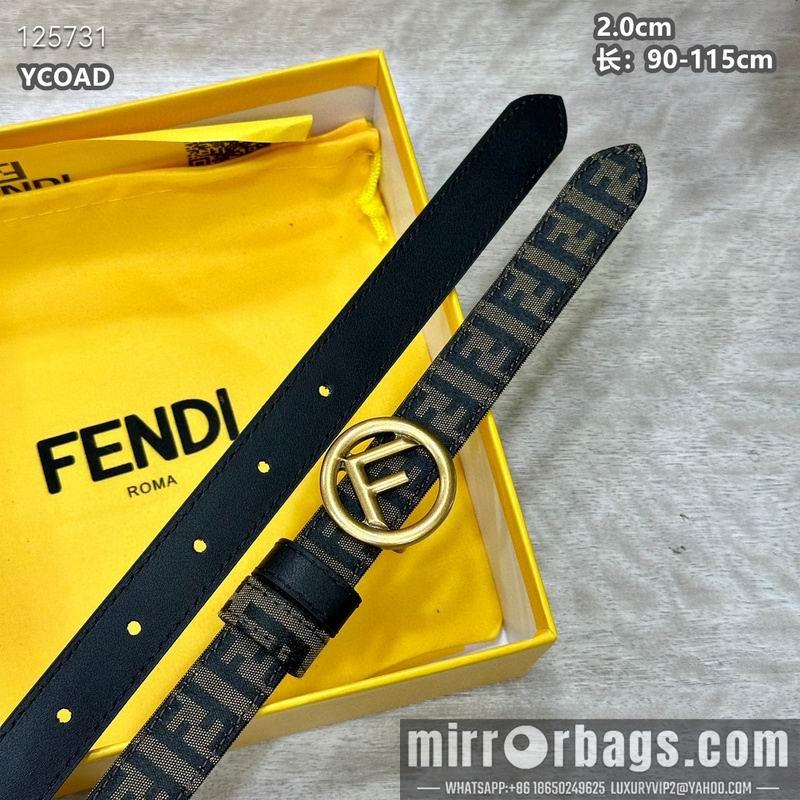 Fendi belt 20mmX90-115cm 8L18